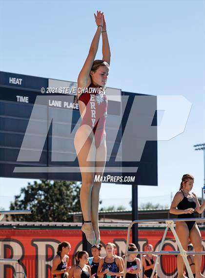 Thumbnail 2 in AIA Division I,III Diving Semifinals photogallery.