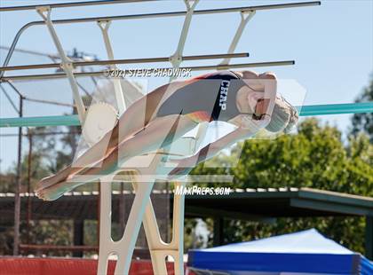 Thumbnail 1 in AIA Division I,III Diving Semifinals photogallery.