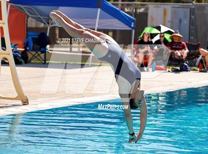 Thumbnail 3 in AIA Division I,III Diving Semifinals photogallery.