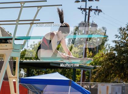 Thumbnail 3 in AIA Division I,III Diving Semifinals photogallery.