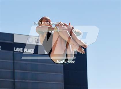Thumbnail 3 in AIA Division I,III Diving Semifinals photogallery.