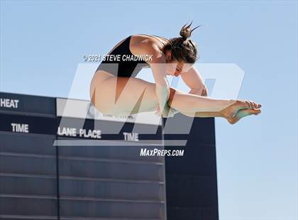 Thumbnail 2 in AIA Division I,III Diving Semifinals photogallery.