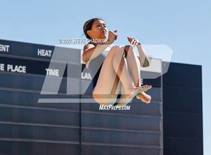Thumbnail 3 in AIA Division I,III Diving Semifinals photogallery.