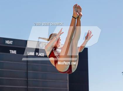 Thumbnail 1 in AIA Division I,III Diving Semifinals photogallery.