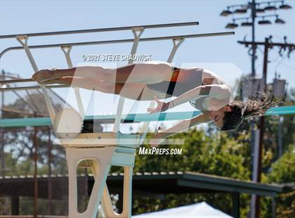 Thumbnail 1 in AIA Division I,III Diving Semifinals photogallery.