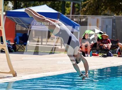 Thumbnail 2 in AIA Division I,III Diving Semifinals photogallery.