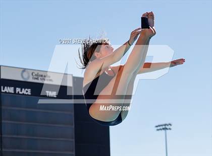 Thumbnail 3 in AIA Division I,III Diving Semifinals photogallery.