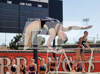 Thumbnail 1 in AIA Division I,III Diving Semifinals photogallery.