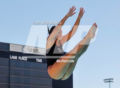 Thumbnail 2 in AIA Division I,III Diving Semifinals photogallery.