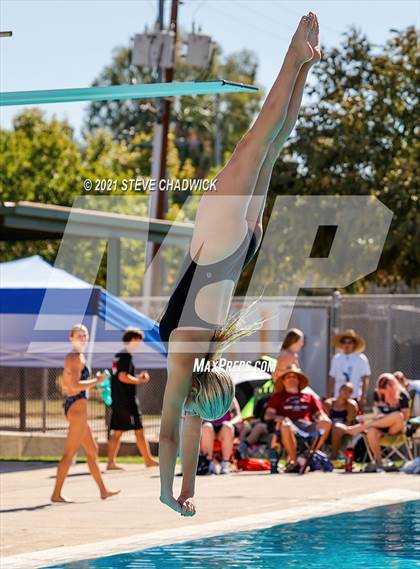 Thumbnail 2 in AIA Division I,III Diving Semifinals photogallery.