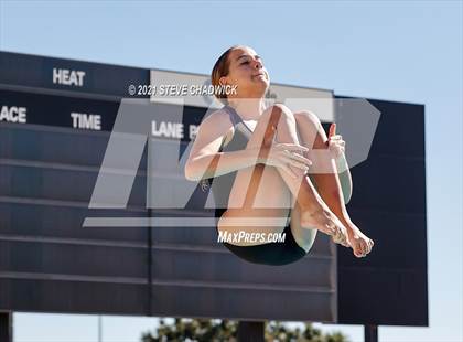 Thumbnail 3 in AIA Division I,III Diving Semifinals photogallery.