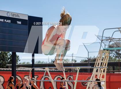 Thumbnail 1 in AIA Division I,III Diving Semifinals photogallery.