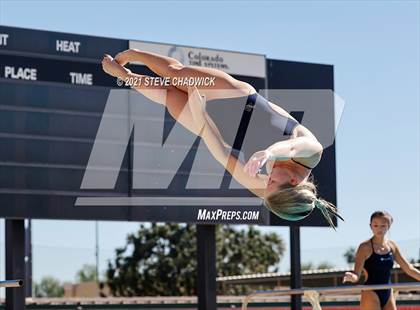 Thumbnail 3 in AIA Division I,III Diving Semifinals photogallery.