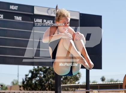 Thumbnail 2 in AIA Division I,III Diving Semifinals photogallery.