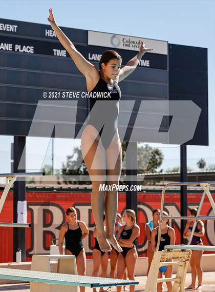 Thumbnail 1 in AIA Division I,III Diving Semifinals photogallery.