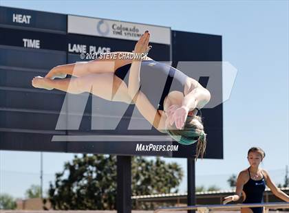 Thumbnail 2 in AIA Division I,III Diving Semifinals photogallery.