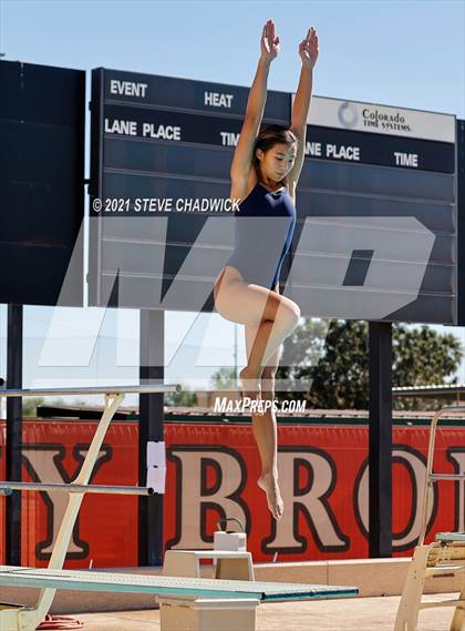 Thumbnail 1 in AIA Division I,III Diving Semifinals photogallery.