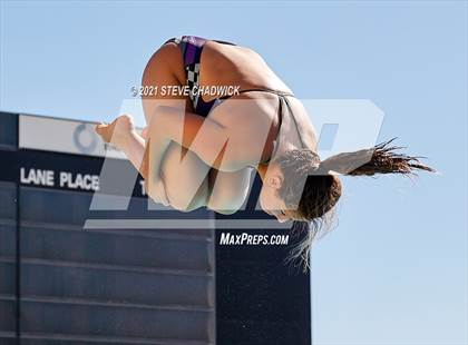 Thumbnail 2 in AIA Division I,III Diving Semifinals photogallery.