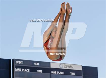 Thumbnail 1 in AIA Division I,III Diving Semifinals photogallery.