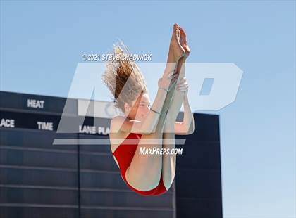 Thumbnail 2 in AIA Division I,III Diving Semifinals photogallery.
