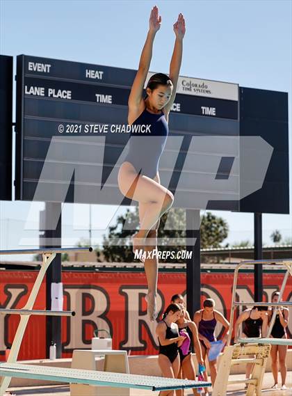 Thumbnail 1 in AIA Division I,III Diving Semifinals photogallery.