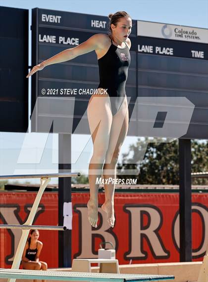Thumbnail 1 in AIA Division I,III Diving Semifinals photogallery.