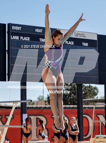Thumbnail 1 in AIA Division I,III Diving Semifinals photogallery.