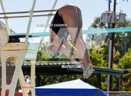 Thumbnail 3 in AIA Division I,III Diving Semifinals photogallery.
