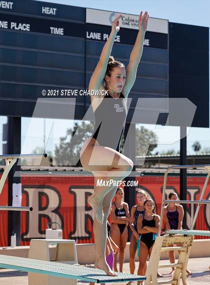 Thumbnail 3 in AIA Division I,III Diving Semifinals photogallery.
