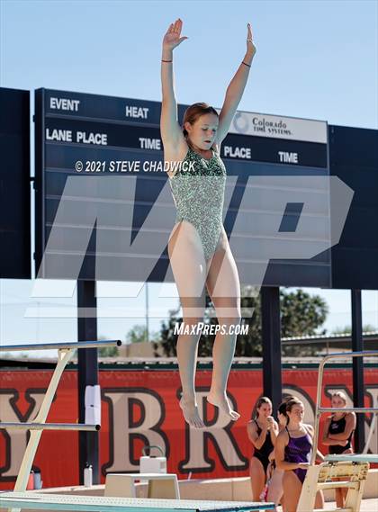 Thumbnail 1 in AIA Division I,III Diving Semifinals photogallery.