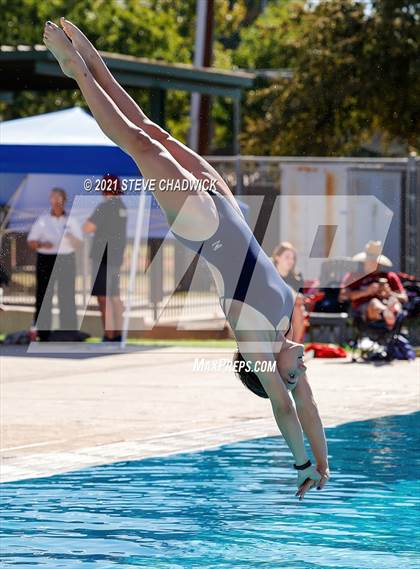Thumbnail 3 in AIA Division I,III Diving Semifinals photogallery.