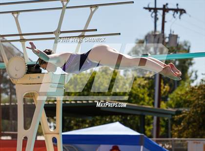 Thumbnail 3 in AIA Division I,III Diving Semifinals photogallery.