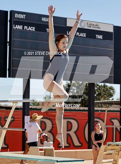 Thumbnail 2 in AIA Division I,III Diving Semifinals photogallery.