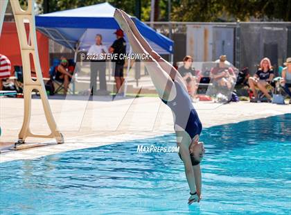 Thumbnail 1 in AIA Division I,III Diving Semifinals photogallery.