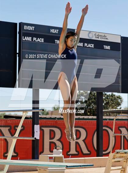 Thumbnail 2 in AIA Division I,III Diving Semifinals photogallery.