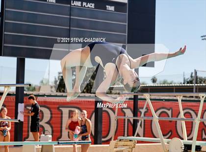 Thumbnail 1 in AIA Division I,III Diving Semifinals photogallery.