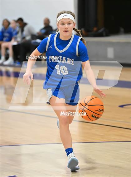 Thumbnail 3 in Valley Christian vs. North Valley Christian Academy (Coyotes Basketball Invitational) photogallery.