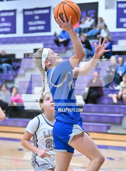 Thumbnail 3 in Valley Christian vs. North Valley Christian Academy (Coyotes Basketball Invitational) photogallery.