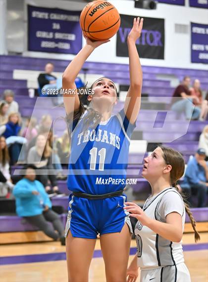 Thumbnail 1 in Valley Christian vs. North Valley Christian Academy (Coyotes Basketball Invitational) photogallery.