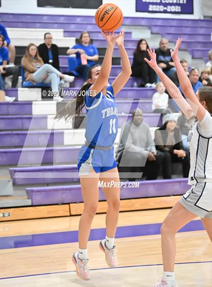Thumbnail 3 in Valley Christian vs. North Valley Christian Academy (Coyotes Basketball Invitational) photogallery.