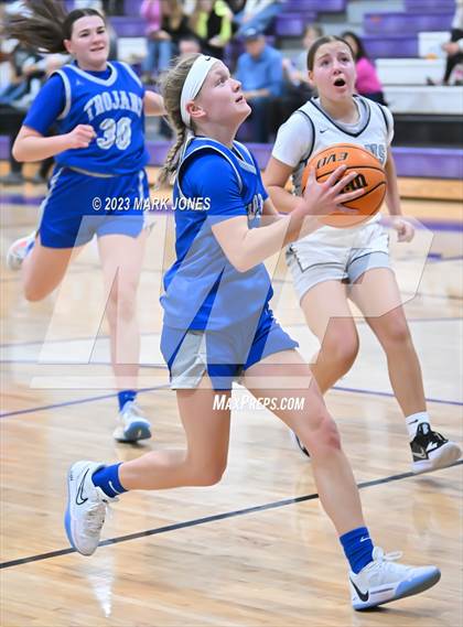 Thumbnail 1 in Valley Christian vs. North Valley Christian Academy (Coyotes Basketball Invitational) photogallery.