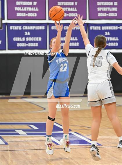 Thumbnail 2 in Valley Christian vs. North Valley Christian Academy (Coyotes Basketball Invitational) photogallery.