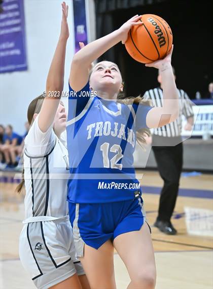 Thumbnail 1 in Valley Christian vs. North Valley Christian Academy (Coyotes Basketball Invitational) photogallery.