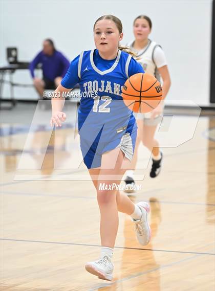 Thumbnail 1 in Valley Christian vs. North Valley Christian Academy (Coyotes Basketball Invitational) photogallery.