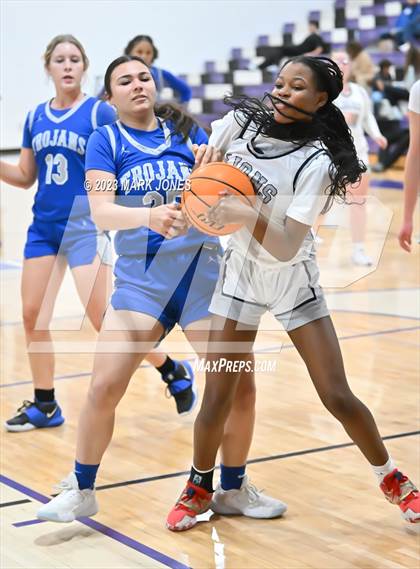 Thumbnail 2 in Valley Christian vs. North Valley Christian Academy (Coyotes Basketball Invitational) photogallery.