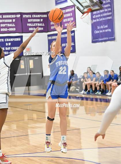 Thumbnail 1 in Valley Christian vs. North Valley Christian Academy (Coyotes Basketball Invitational) photogallery.