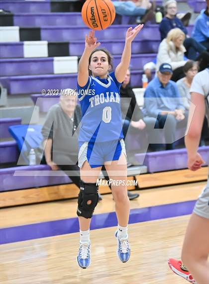 Thumbnail 3 in Valley Christian vs. North Valley Christian Academy (Coyotes Basketball Invitational) photogallery.