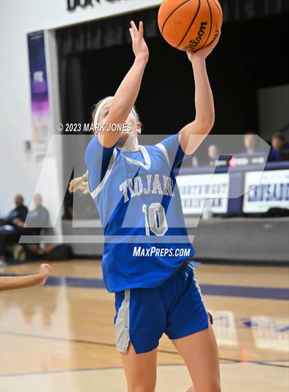 Thumbnail 2 in Valley Christian vs. North Valley Christian Academy (Coyotes Basketball Invitational) photogallery.