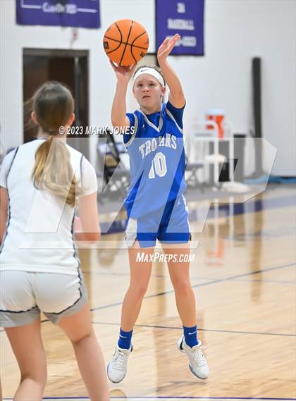 Thumbnail 3 in Valley Christian vs. North Valley Christian Academy (Coyotes Basketball Invitational) photogallery.