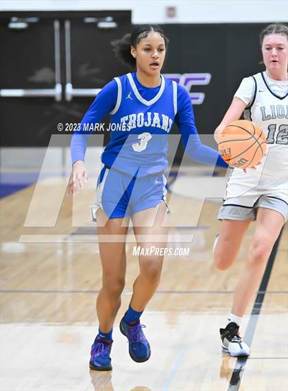 Thumbnail 2 in Valley Christian vs. North Valley Christian Academy (Coyotes Basketball Invitational) photogallery.
